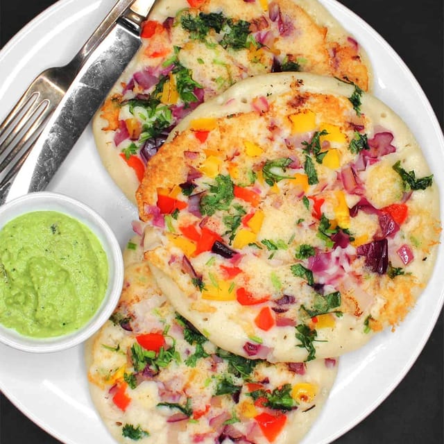 Vegetable Uthappam.