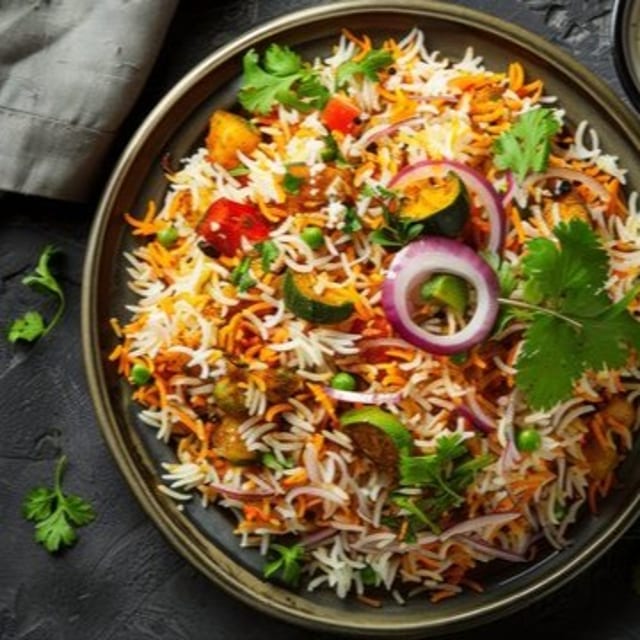 Veg Biryani.