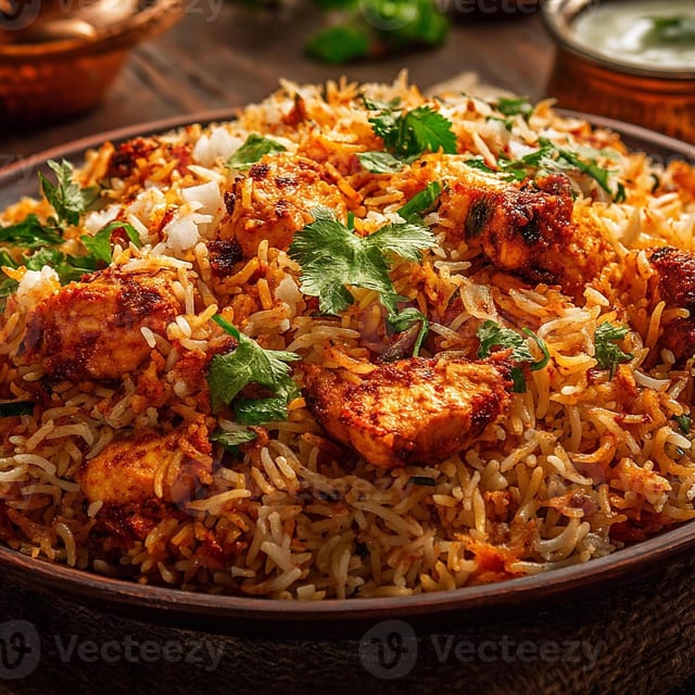 Chicken Boneless Biryani.