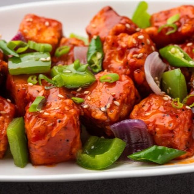 Paneer Chilli.