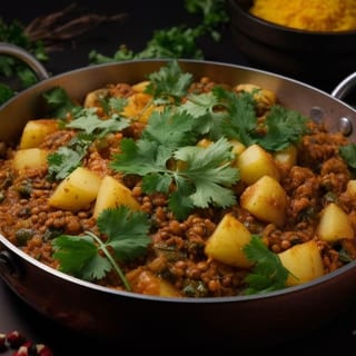 Hyderabadi KeemaAloo